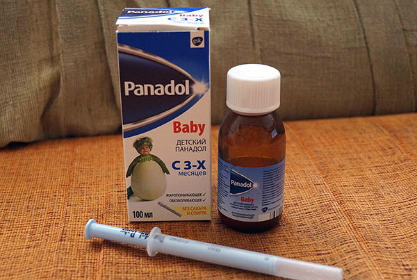 Antipyrétique et analgésique Panadol Baby